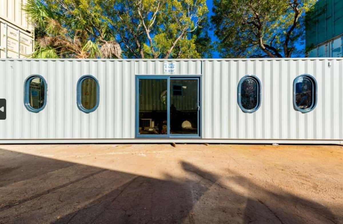 gray 40 feet Mobile Office Container