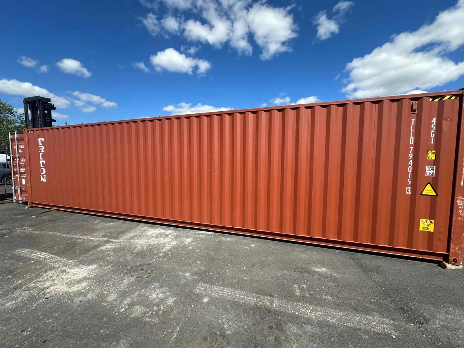 Export Shipping Container (Types)
