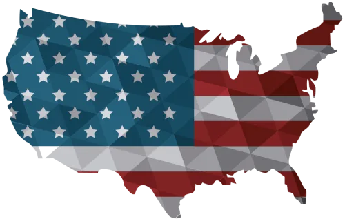 A map of USA