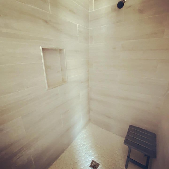 Shipping container shower