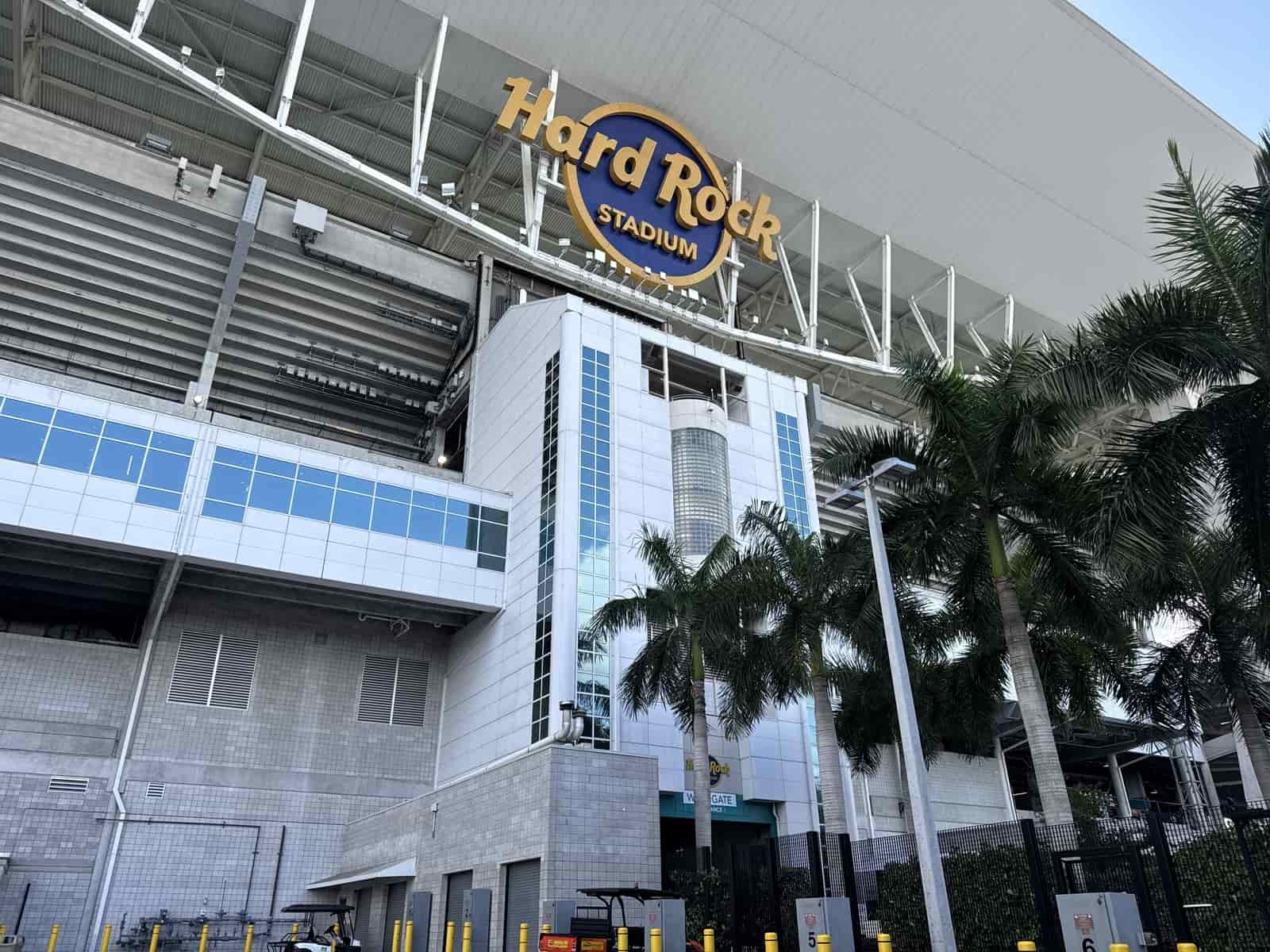 Hard rock stadium