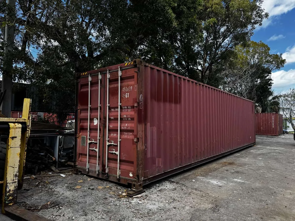 40ft used container