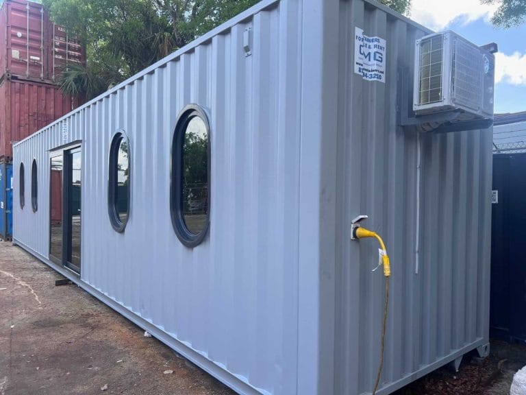 Mobile Office and Storage Containers Combo