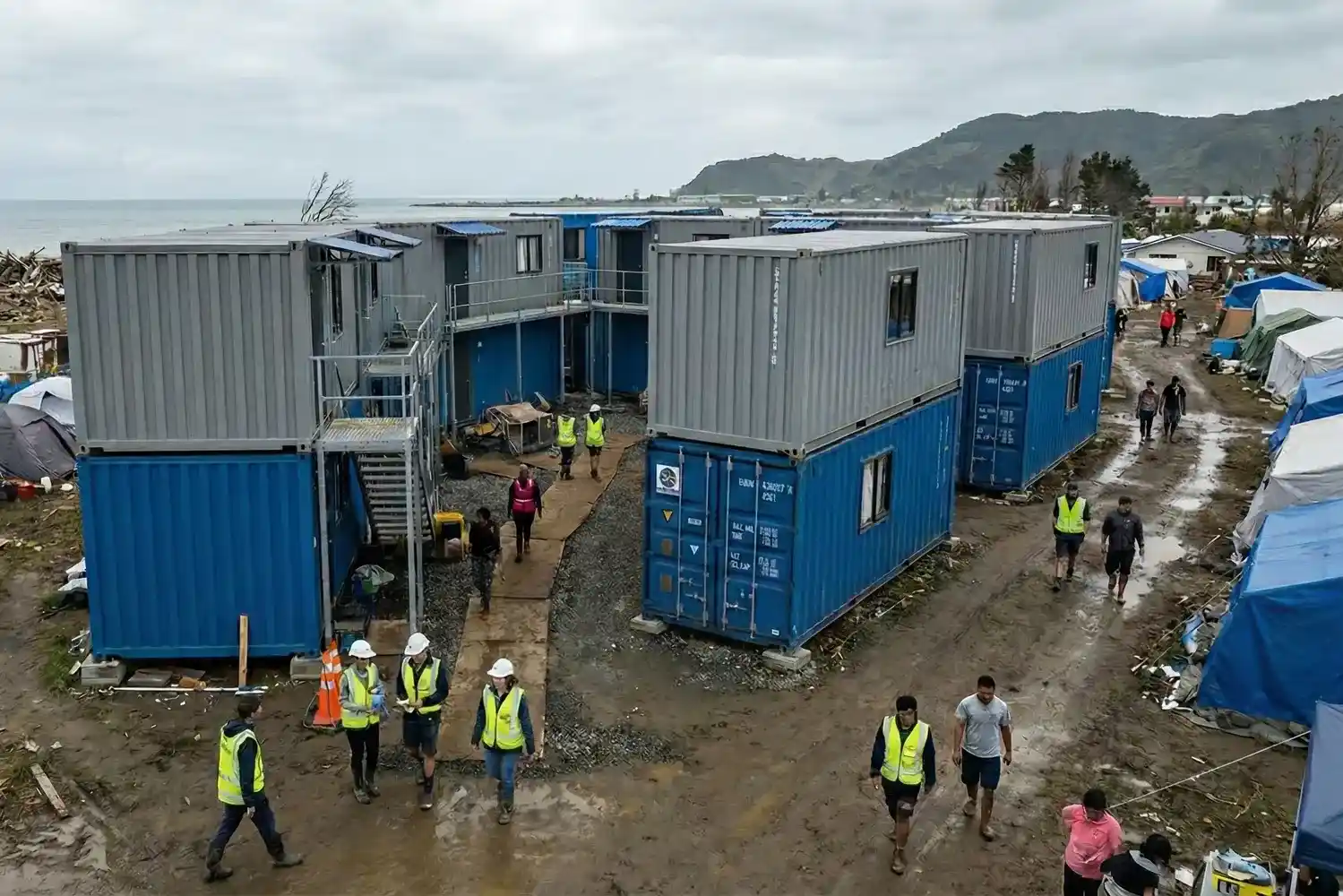The Future of Shipping Containers in Disaster Relief & Emergency Housing
