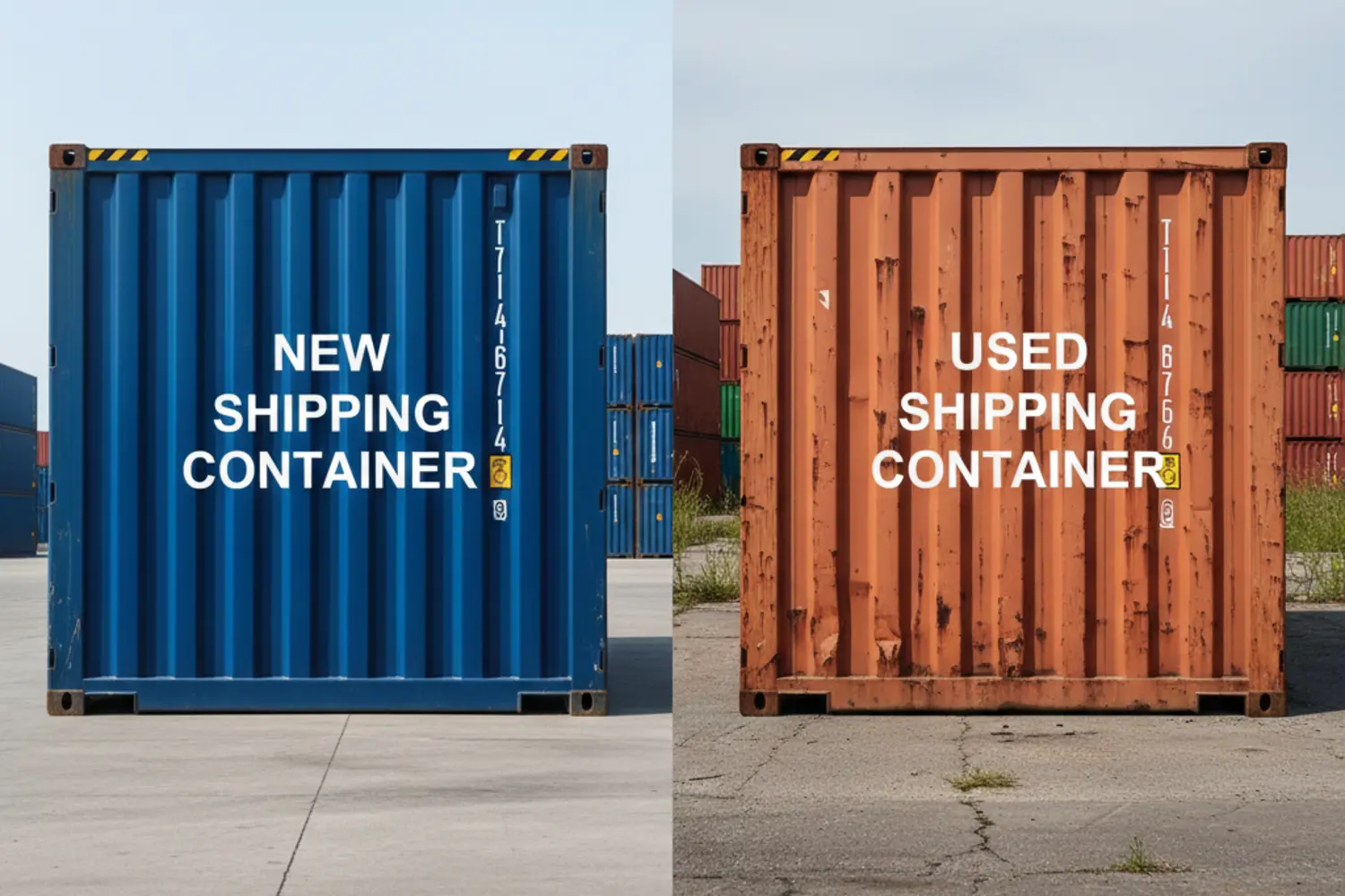 New vs Used Shipping Containers: What to Expect (Grades, Condition, and Cost)