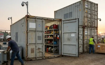 Secure Storage: Using Containers for Industrial Equipment and Tools