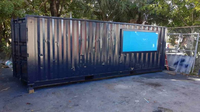 Shipping container pool
