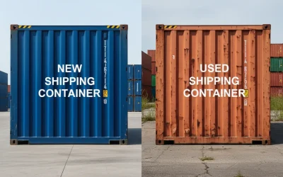 New vs Used Shipping Containers: What to Expect (Grades, Condition, and Cost)
