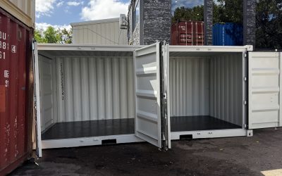 Open side containers