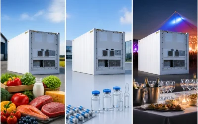How Refrigerated Containers Support Cold Chain Storage for Food, Pharma, and Events