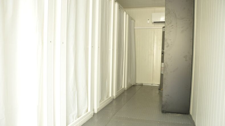 Restrooms and showers