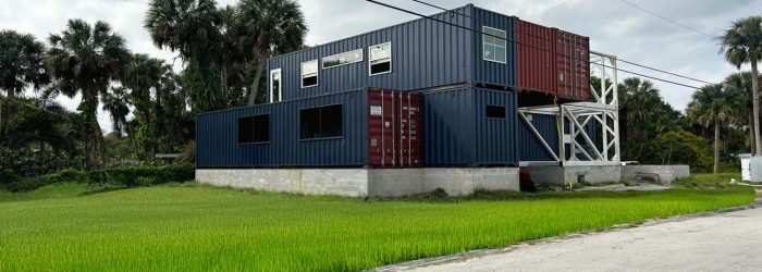 Shipping container homes