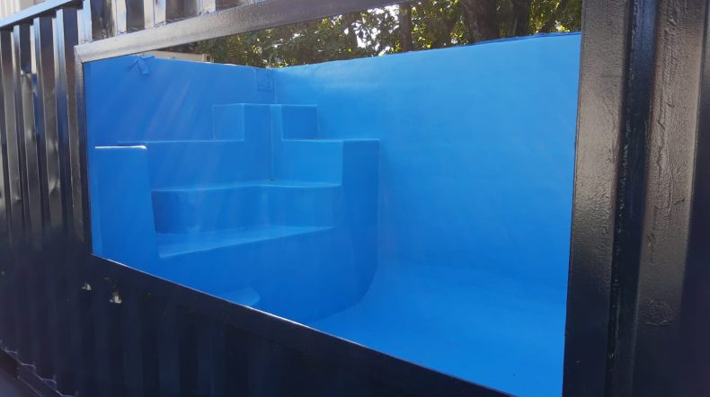 Shipping container pool